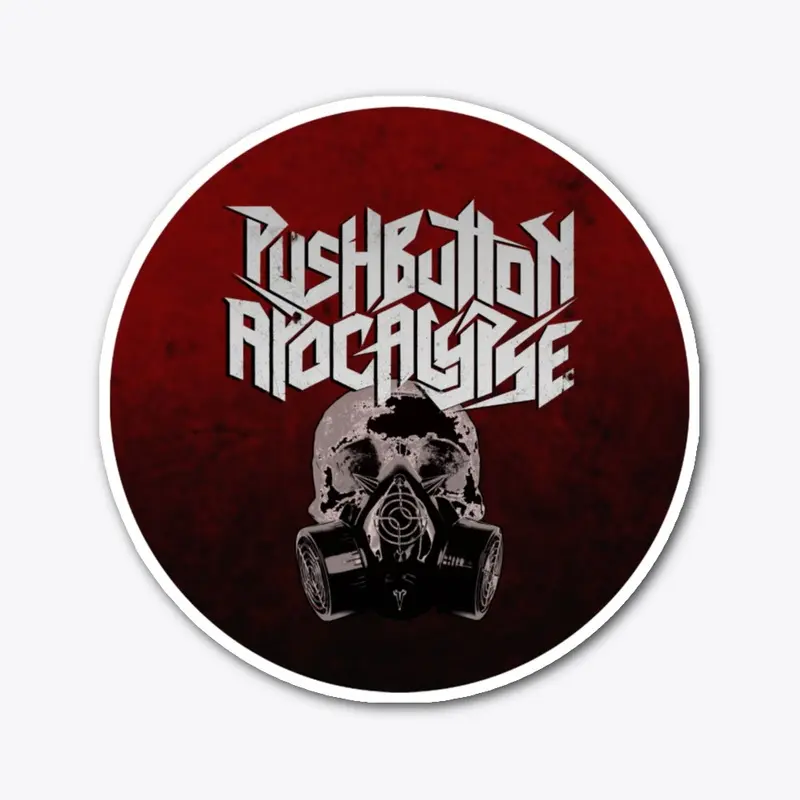 Pushbutton Die-Cut Sticker